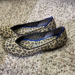 Amazing leopard print Rothys size 7